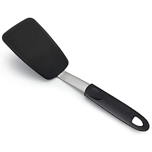 Silicone Turner Spatula Heat Resistant Rubber Kitchen Spatula Ideal for Egg Turners Pancake Kitchen Spatulas