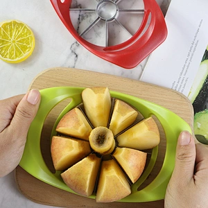 Amazon Hot Selling Stainless Steel Apple Fruit Slicer Cutter apple core remover Fruit & Vegetable Tools apple cutter