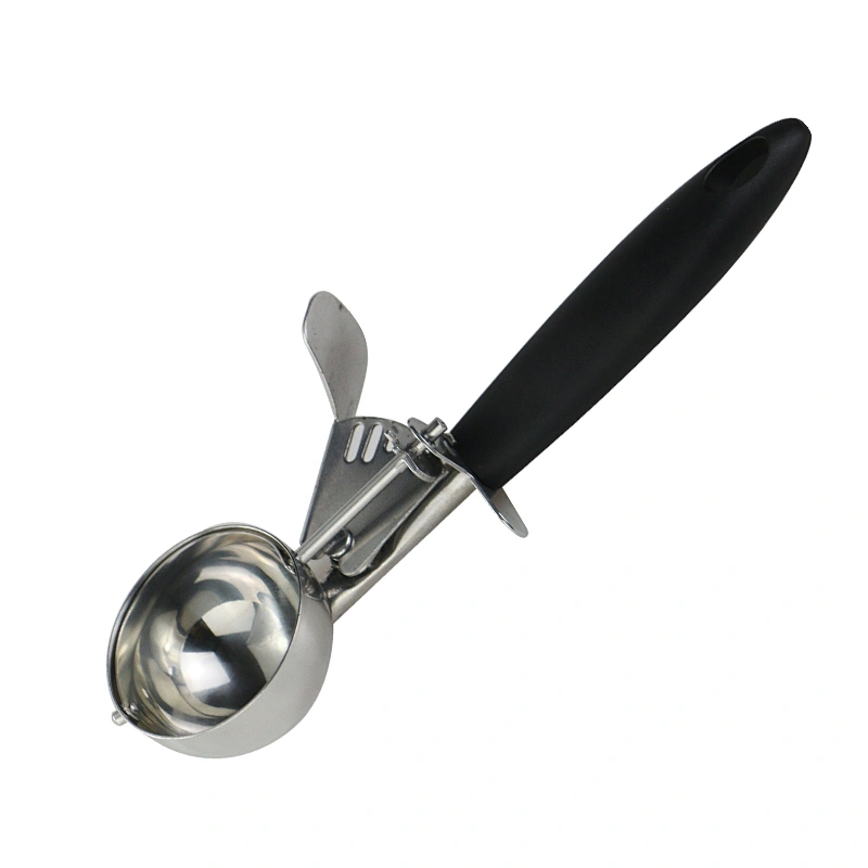 Amazon Hot Seller Stainless Steel Ice cream spoon Creative Coffee Spoon dessert spoon Kitchen Accessories Ice Cream Scoop
