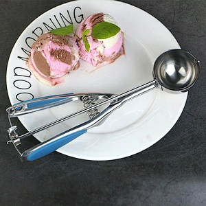 Amazon hot sales eco-friendly Fruit Ball Scoop Kitchen Accessories stainless steel ice cream scoop