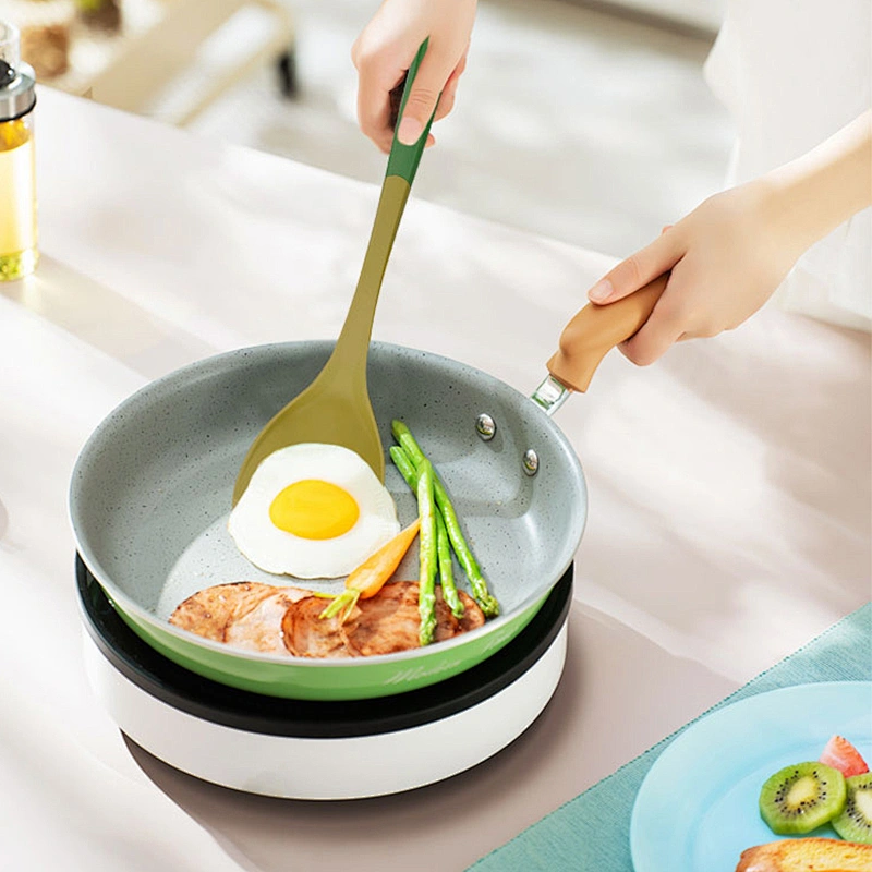 Kitchen accessories Silicone spatula Turner heat resistant cooking on stick kitchen utensils turner Silicone