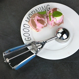 Amazon hot sales eco-friendly Fruit Ball Scoop Kitchen Accessories stainless steel ice cream scoop