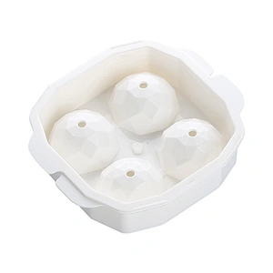Wholesale Custom ice ball maker Reusable Ice Molds Sphere Whiskey Round Brill Ice Cube Tray with Lid