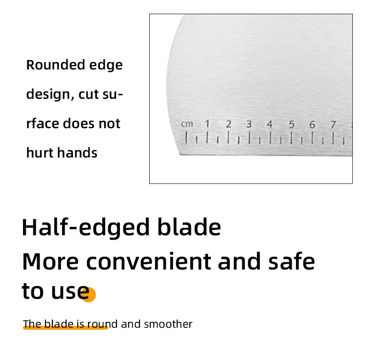 dough scraper stainless steel
