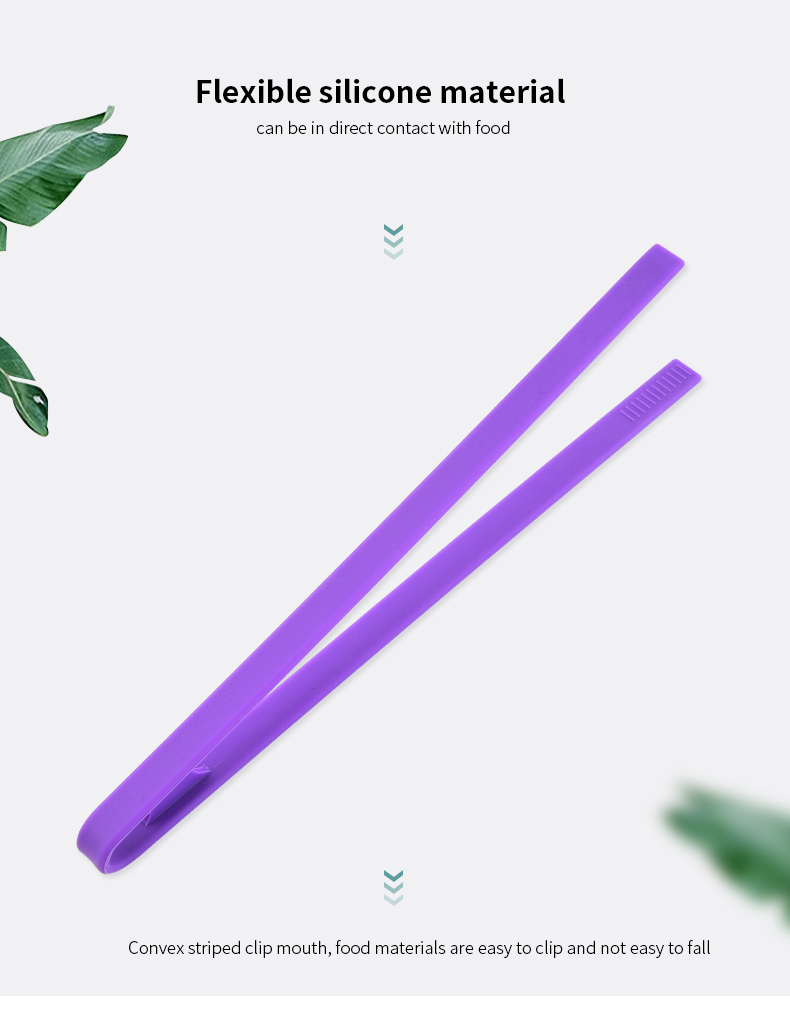 silicone food tongs