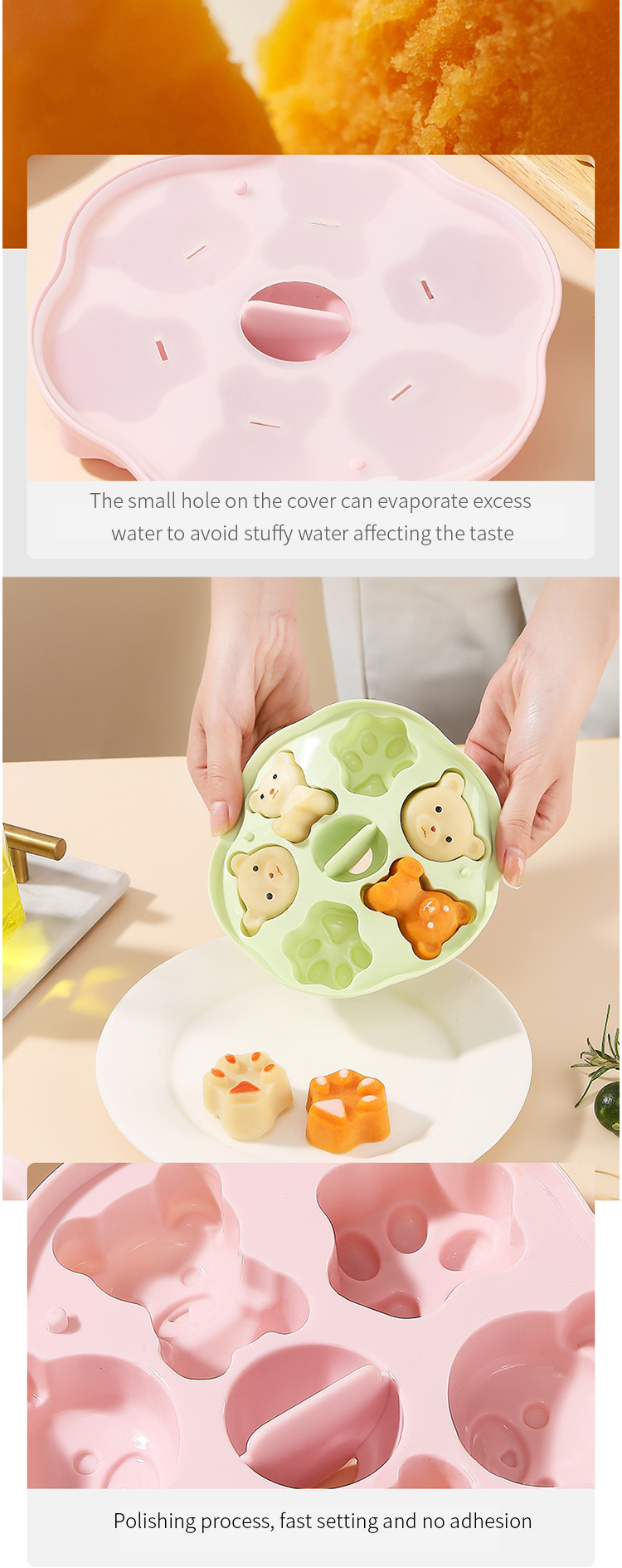 amazon top seller silicone mold baking tools chocolate cake mold kitchen gadgets silicone cake molds
