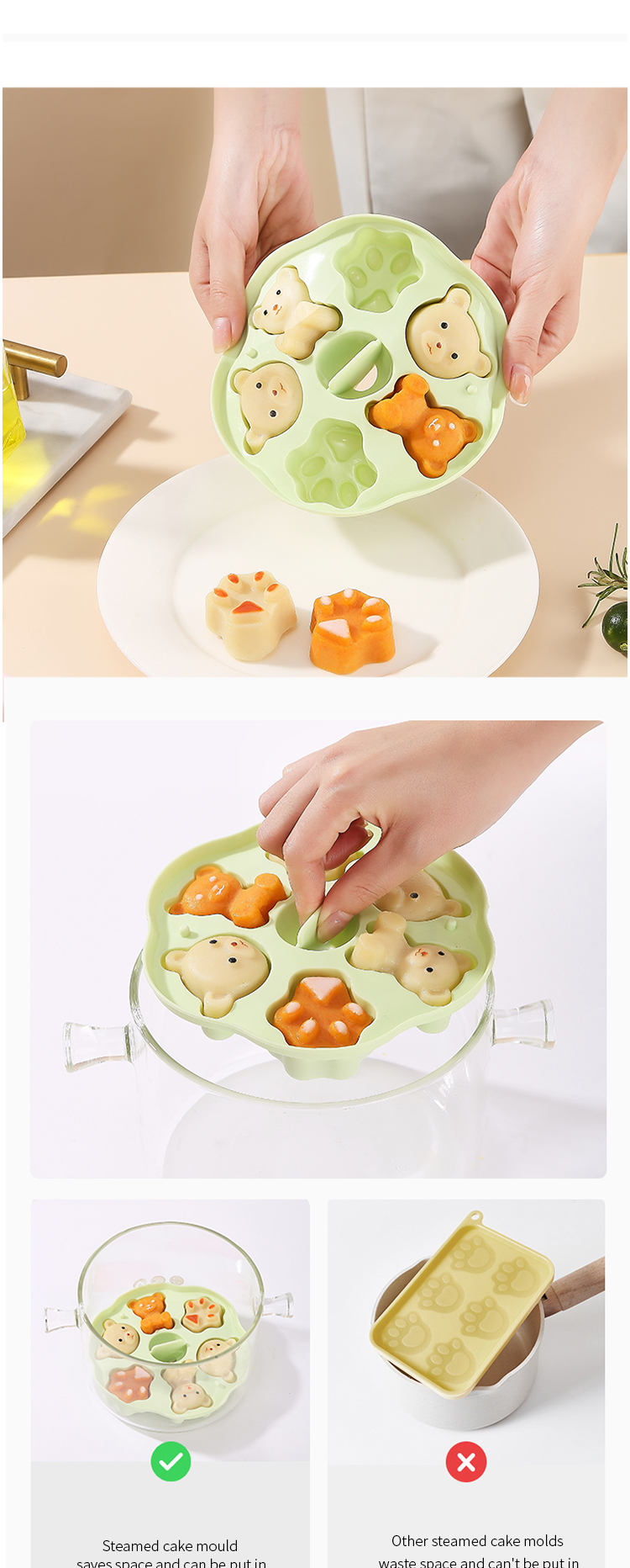 amazon top seller silicone mold baking tools chocolate cake mold kitchen gadgets silicone cake molds