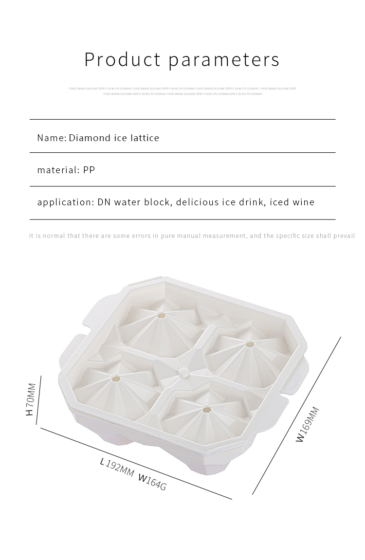 star shape ice cube