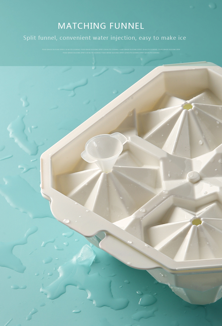 star shape ice cube