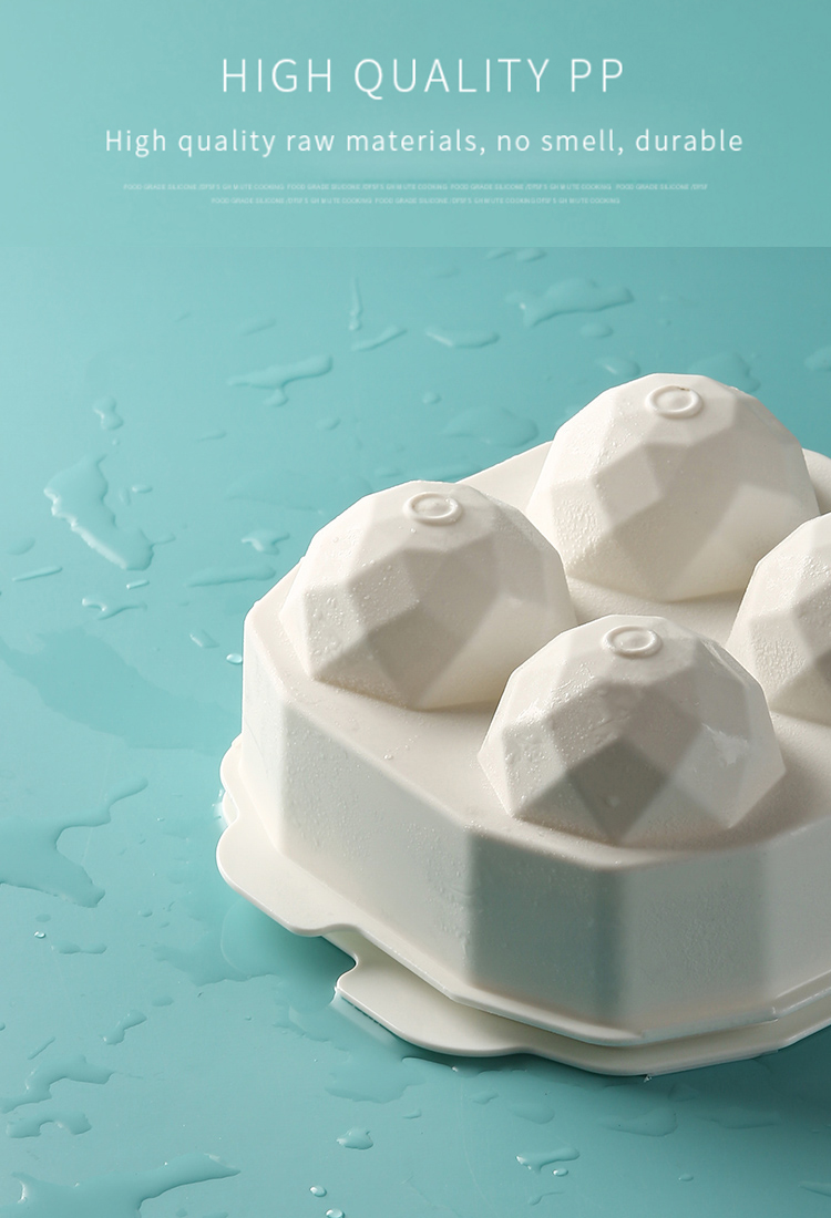 Wholesale Custom ice ball maker Reusable Ice Molds Sphere Whiskey Round Brill Ice Cube Tray with Lid