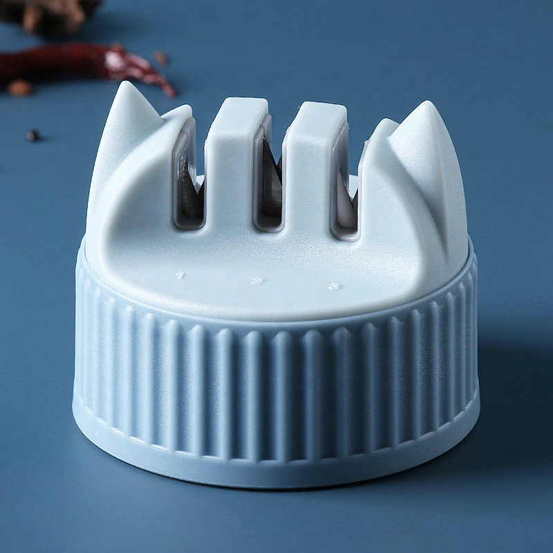 Professional sharpening Kitchen Knives Scissor Sharpener kitchen gadgets 3-section Handheld knife sharpener