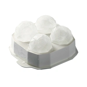 Wholesale Custom ice ball maker Reusable Ice Molds Sphere Whiskey Round Brill Ice Cube Tray with Lid
