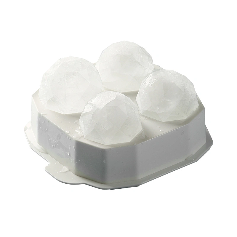 Wholesale Custom ice ball maker Reusable Ice Molds Sphere Whiskey Round Brill Ice Cube Tray with Lid