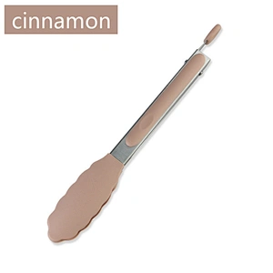 amazon top seller silicone kitchen utensil Heat resistant bbq tongs food clip for Grilling Serving Cooking kitchen gadget