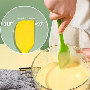 Wholesales Heat-Resistant Non Stick Baking Cooking Utensil Kitchen Accessories Silicone Scraper Spatula