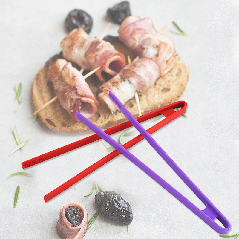 Food Clip Barbecue Steak Kitchenware Utensil Tool BBQ Tongs Silicone Bread Clips Serving Food Cooking Silicone Kitchen Tongs
