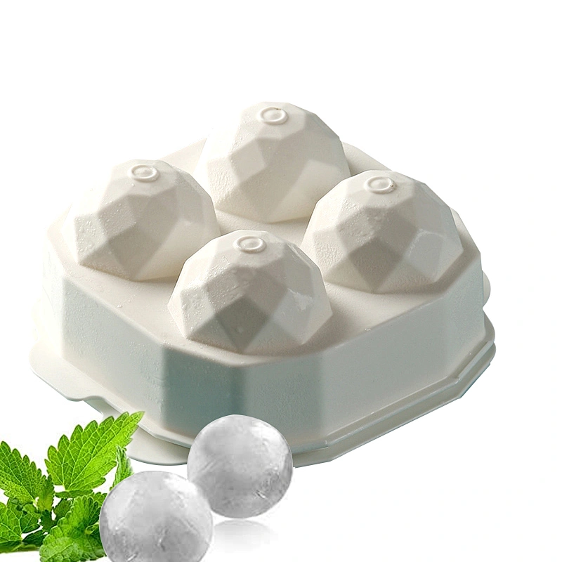 Wholesale Custom ice ball maker Reusable Ice Molds Sphere Whiskey Round Brill Ice Cube Tray with Lid