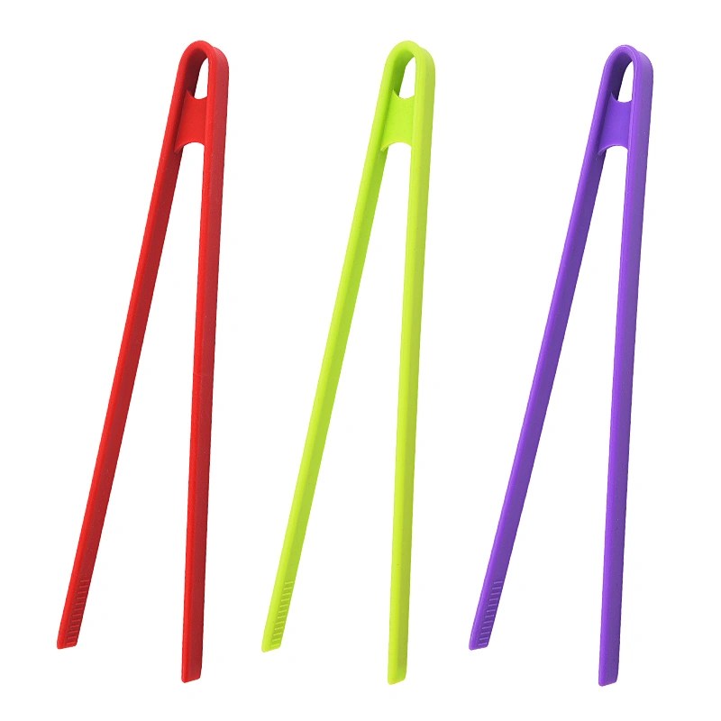 Food Clip Barbecue Steak Kitchenware Utensil Tool BBQ Tongs Silicone Bread Clips Serving Food Cooking Silicone Kitchen Tongs
