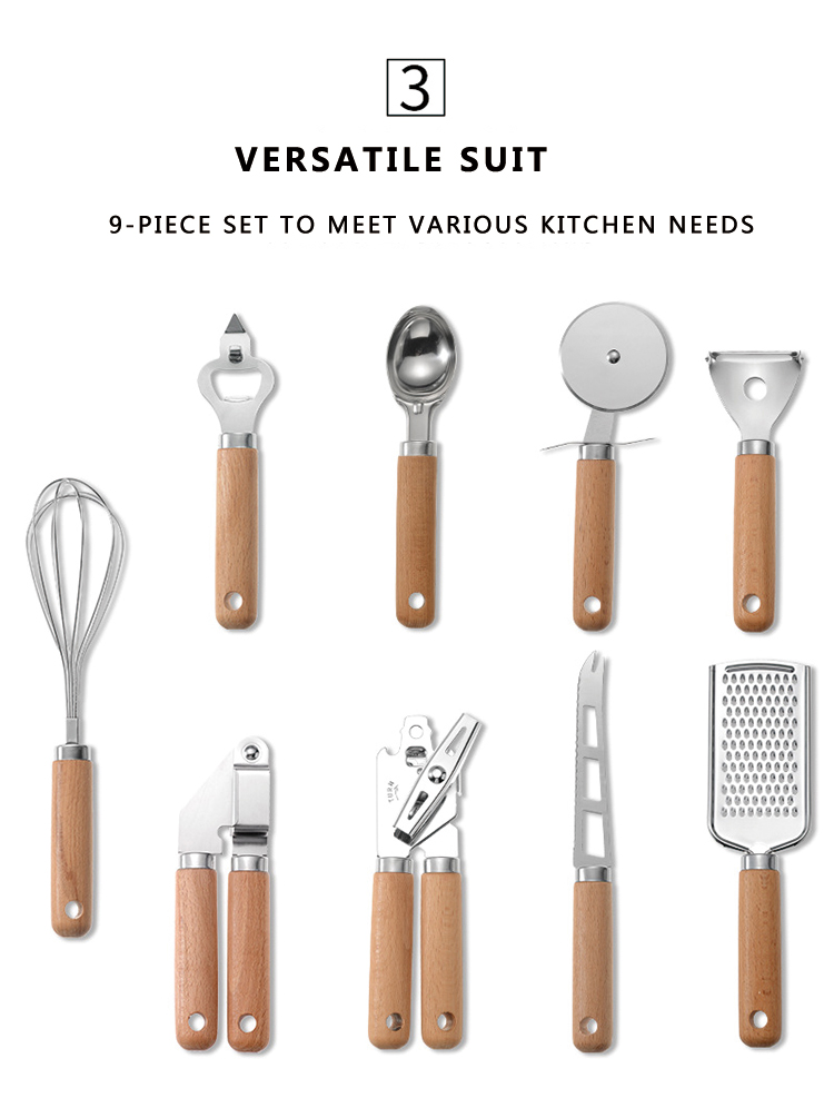 kitchen utensils stainless steel