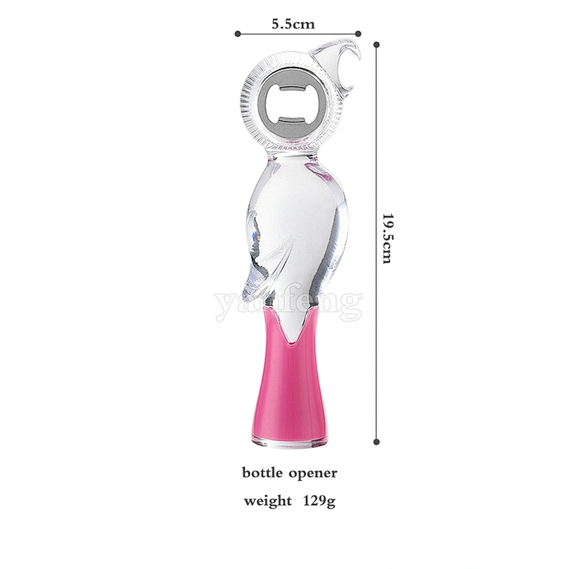 Gadgets 2022 Innovative Custom Pink Manual Bottle Opener Kitchen Tools Beer Bottle Opener
