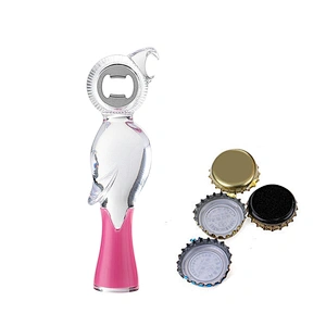 Gadgets 2022 Innovative Custom Pink Manual Bottle Opener Kitchen Tools Beer Bottle Opener