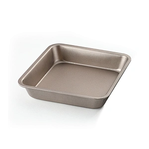 Amazon hot seller stainless steel Rectangle Bake Pan Non Stick Kitchen Bakeware Carbon Steel Cake Baking Tray
