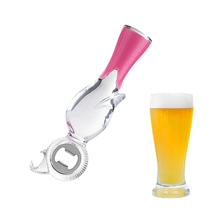 Gadgets 2022 Innovative Custom Pink Manual Bottle Opener Kitchen Tools Beer Bottle Opener