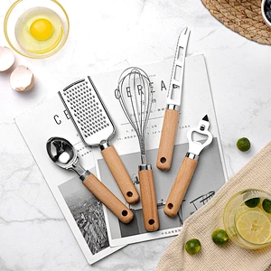 New Products Stainless Steel Kitchen Accessories Utensils Cocina Kitchen Utensils Cookware Set Kitchen Gadget Sets