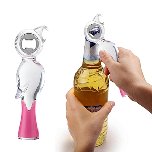 Gadgets 2022 Innovative Custom Pink Manual Bottle Opener Kitchen Tools Beer Bottle Opener