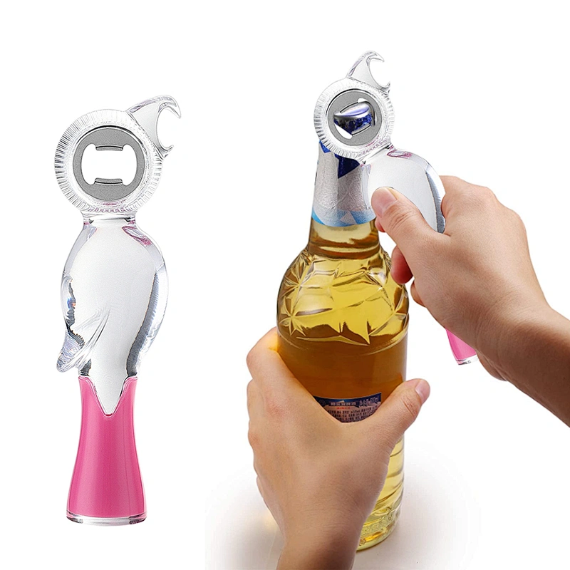 Gadgets 2022 Innovative Custom Pink Manual Bottle Opener Kitchen Tools Beer Bottle Opener