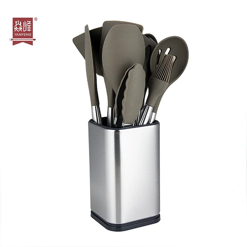 Factory Wholesale Kitchen Utensil Holder Stainless Steel Tableware Storage Organizer Holder Kitchen Tools Chopstick Utensil Hold