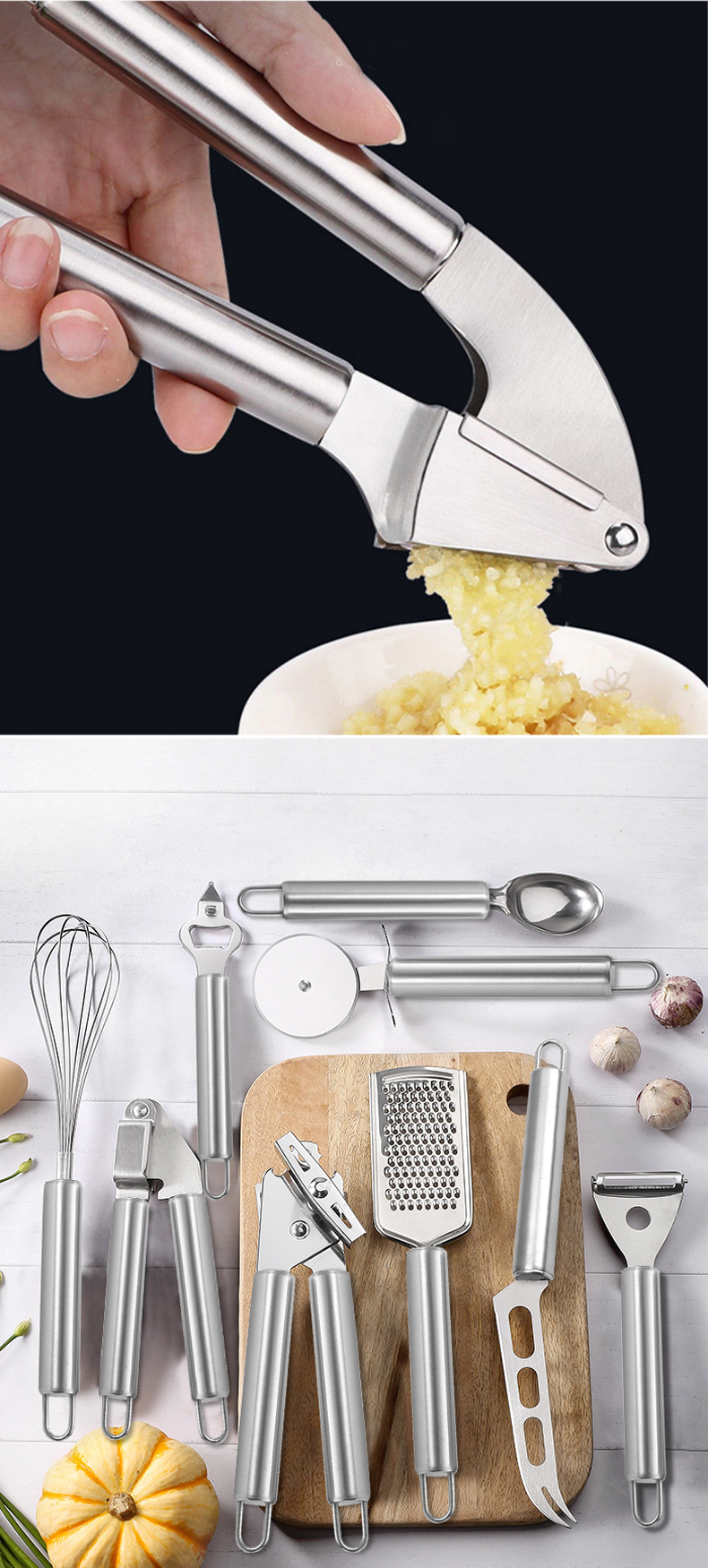 Best Seller 2022 Non-stick Cookware Stainless Steel Utensils Set Kitchen Accessories Cooking Tools Kitchen Gadgets Sets