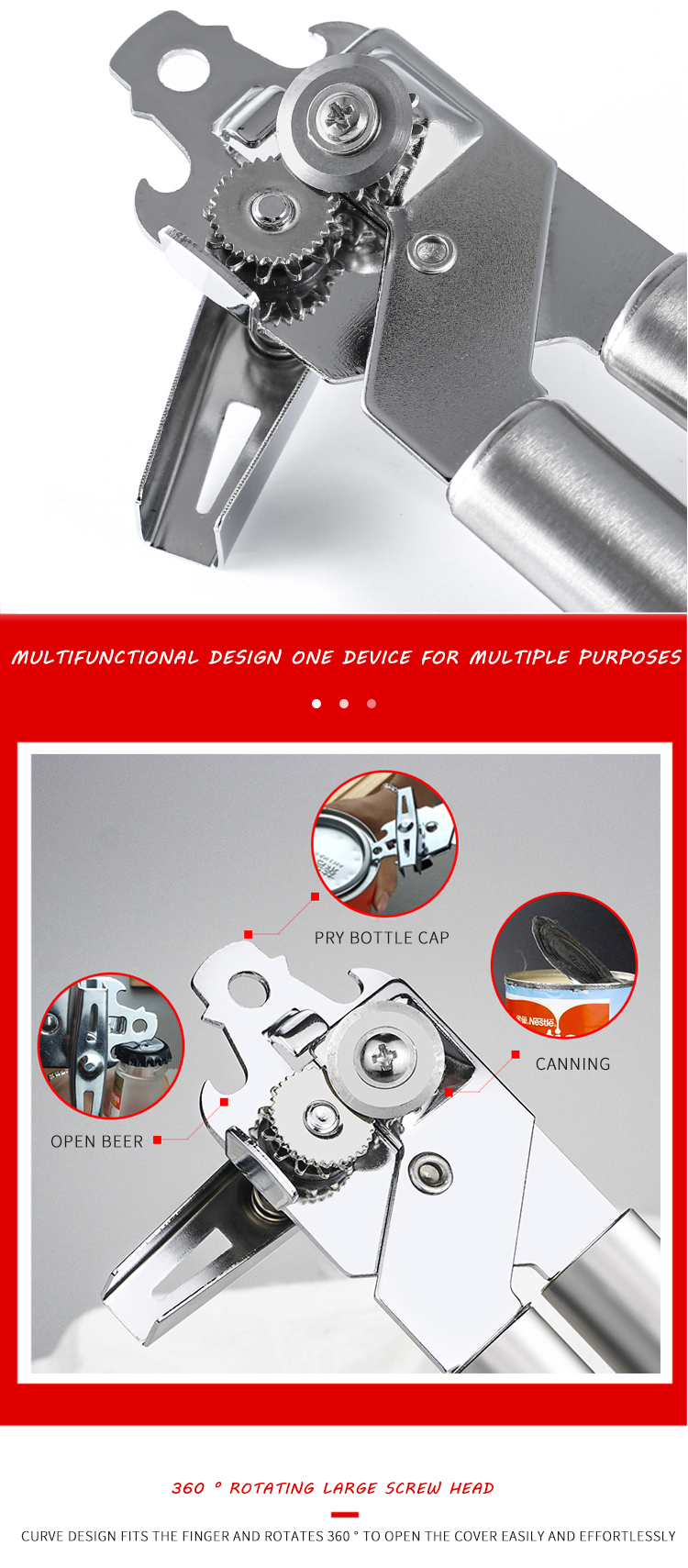 MANUAL CAN TIN OPENER