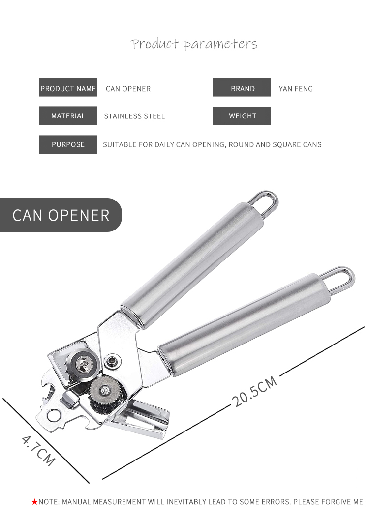 MANUAL CAN TIN OPENER
