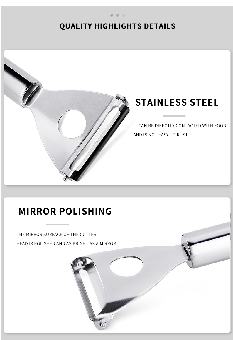 AMAZON PRODUCTS WHOLESALE MULTIFUNCTION PEELER VEGETABLE FRUIT PEELER STAINLESS STEEL PARING PEELER FOR KITCHEN