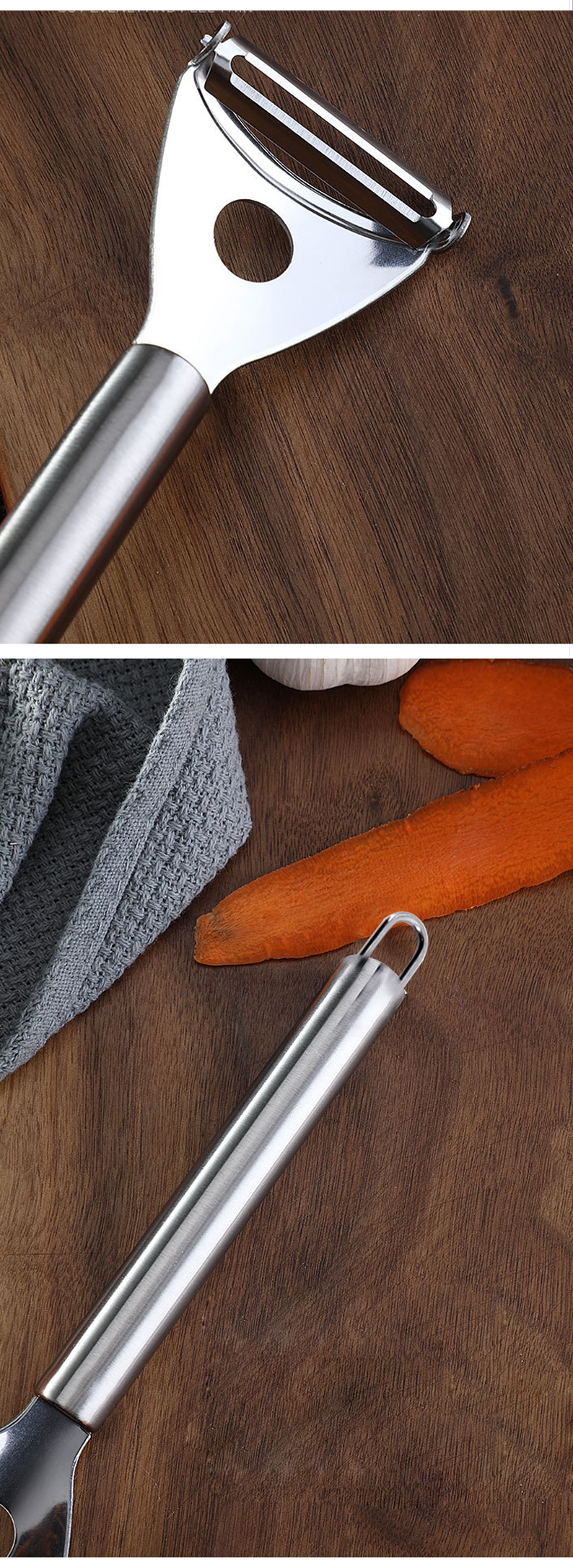AMAZON PRODUCTS WHOLESALE MULTIFUNCTION PEELER VEGETABLE FRUIT PEELER STAINLESS STEEL PARING PEELER FOR KITCHEN