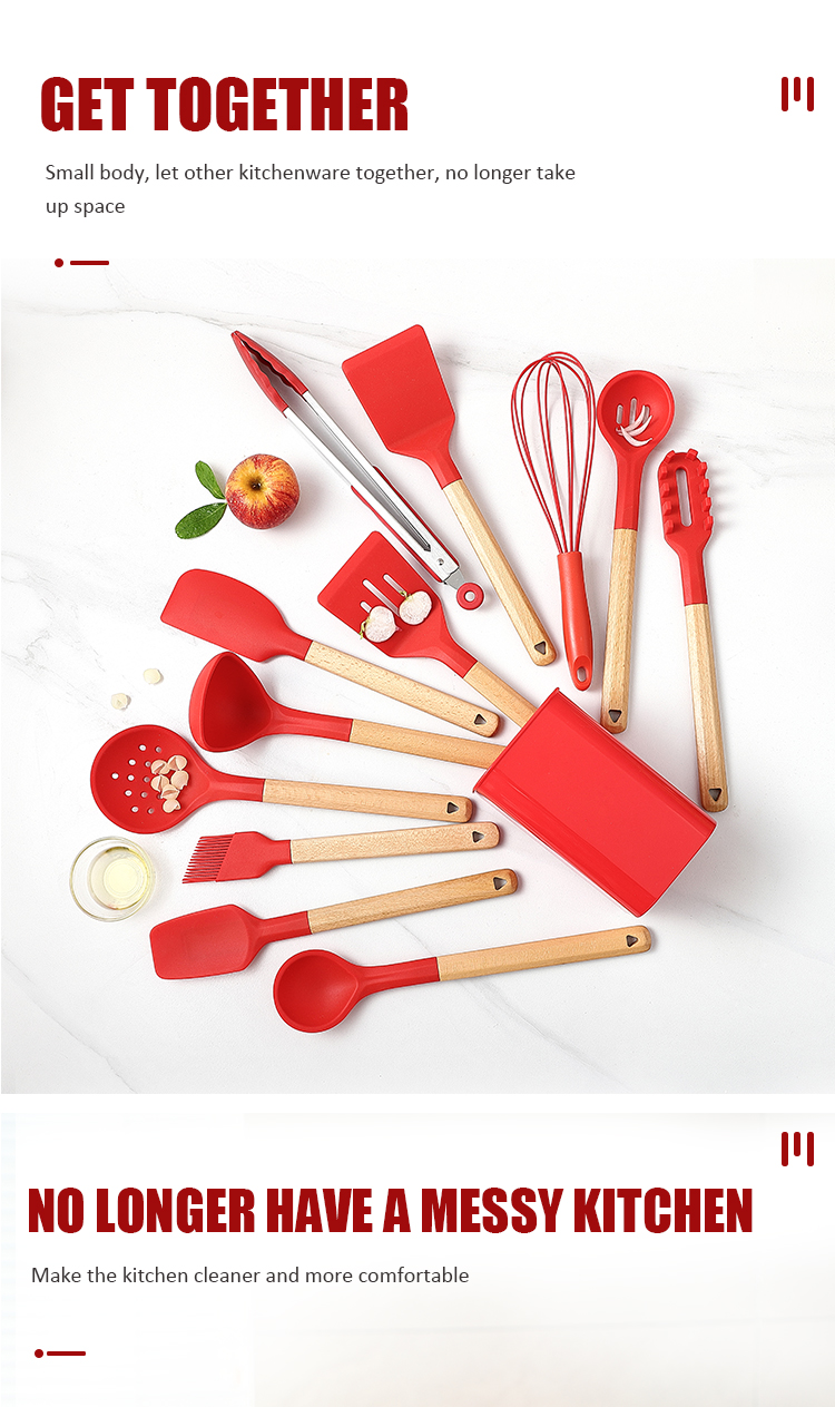 Amazon Hot Sell Plastic Storage Utensil Holder Kitchen Accessories Organizer Storage Utensil Cutlery Holder For Forks Spoons