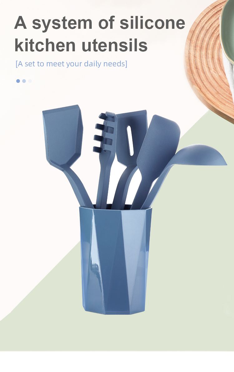 wholesale utensils kitchen set conina Non-Stick kitchen tools kitchenware Heat Resistant silicone kitchen utensils