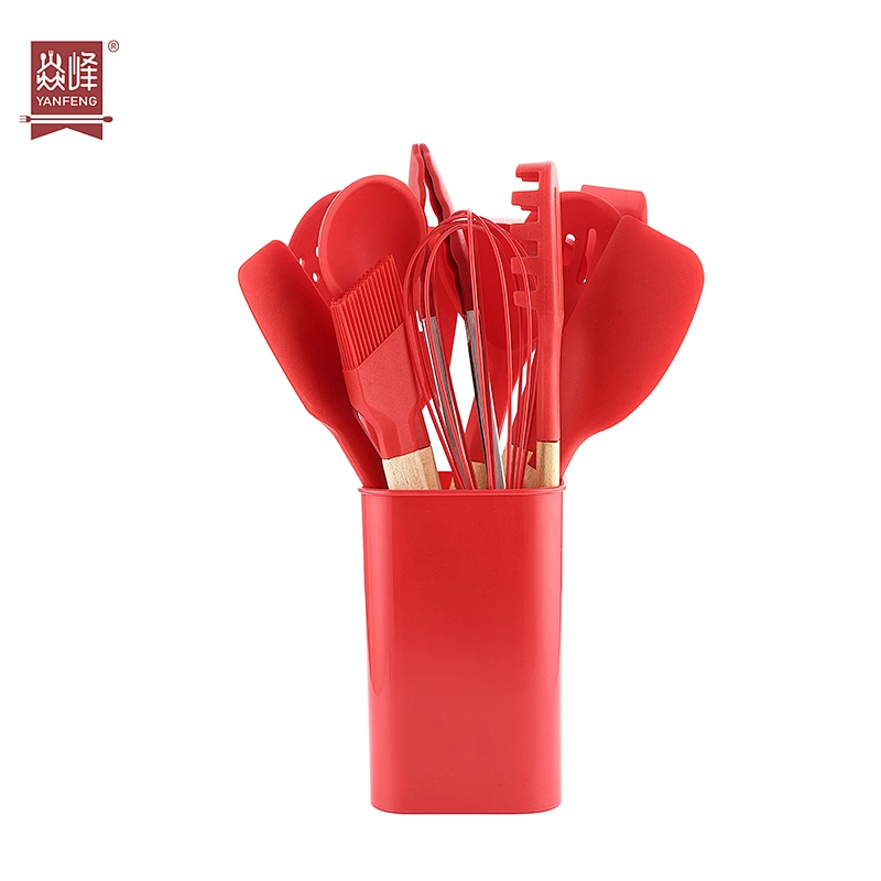 Amazon Hot Sell Plastic Storage Utensil Holder Kitchen Accessories Organizer Storage Utensil Cutlery Holder For Forks Spoons