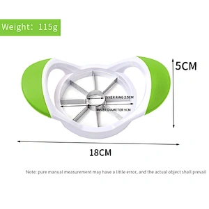 Best Selling Eco-friendly Apple Slicer Cutter Fruit Vegetable Tools Stainless Steel Fruit Apple Slicer For Corer Cutter