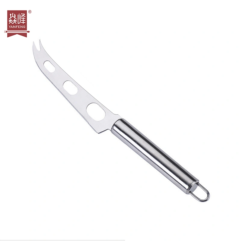 Best Seller High Quality Butter Knife & Fork Kitchen Tools Cheese Slicer Cutter Multi-function Stainless Steel Cheese Knife