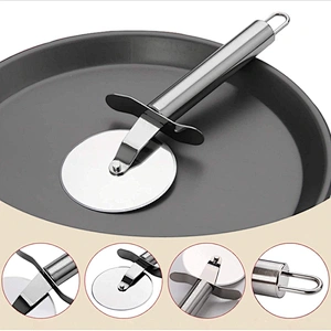 Best Seller 2022 High Quality Stainless Steel Single Wheel Pizza Knife Baking Tool Pizza Cutter