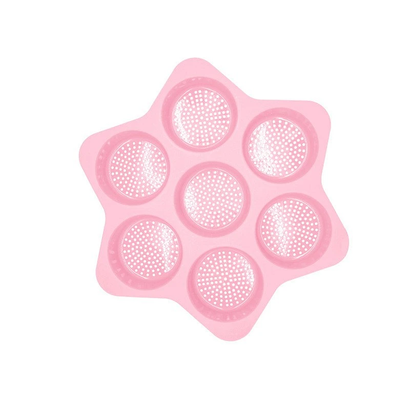 Amazon Hot Sell Eco-friendly Silicone Baking Bread Mold Burger Bun Mold Baking Tools Silicone Hamburger Mold