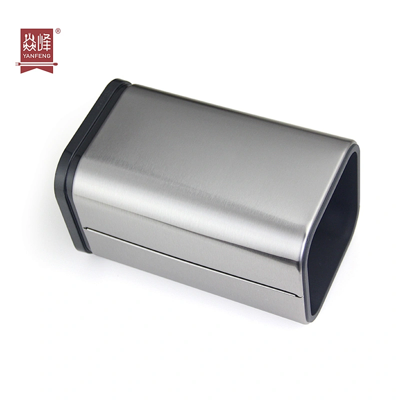 Factory Wholesale Kitchen Utensil Holder Stainless Steel Tableware Storage Organizer Holder Kitchen Tools Chopstick Utensil Hold