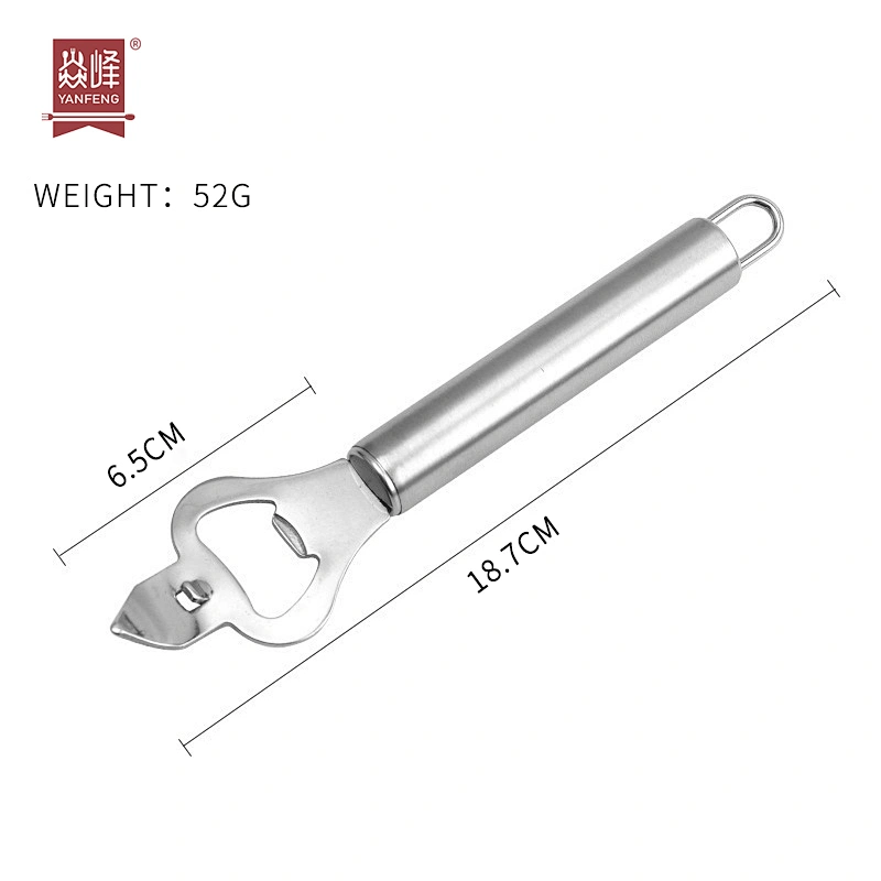 Factory Hot Sale Eco Friendly Metal Beer Bottle Can Opener Kitchen Tools Stainless Steel Beer Bottle Opener