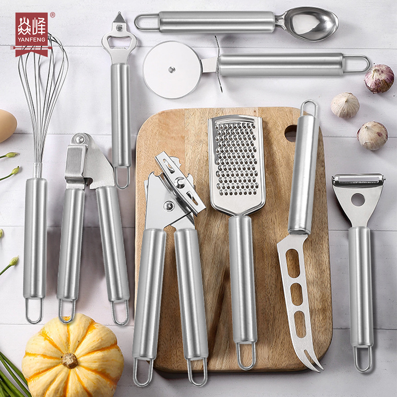 Best Seller 2022 Non-stick Cookware Stainless Steel Utensils Set Kitchen Accessories Cooking Tools Kitchen Gadgets Sets