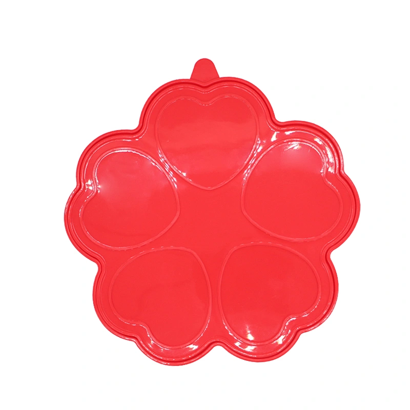 WHOLESALE HEART SHAPED SILICONE MOLDS KITCHEN TOOLS REUSABLE HAMBURGER MEAT MOLD NON-STICK CHOCOLATE SILICONE MOLD