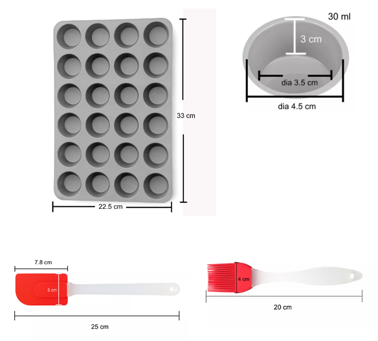 kitchen accessories set Non stick reusable bread baking pan Round Silicon Cake Mold Bakeware home gadgets silicone loaf mold