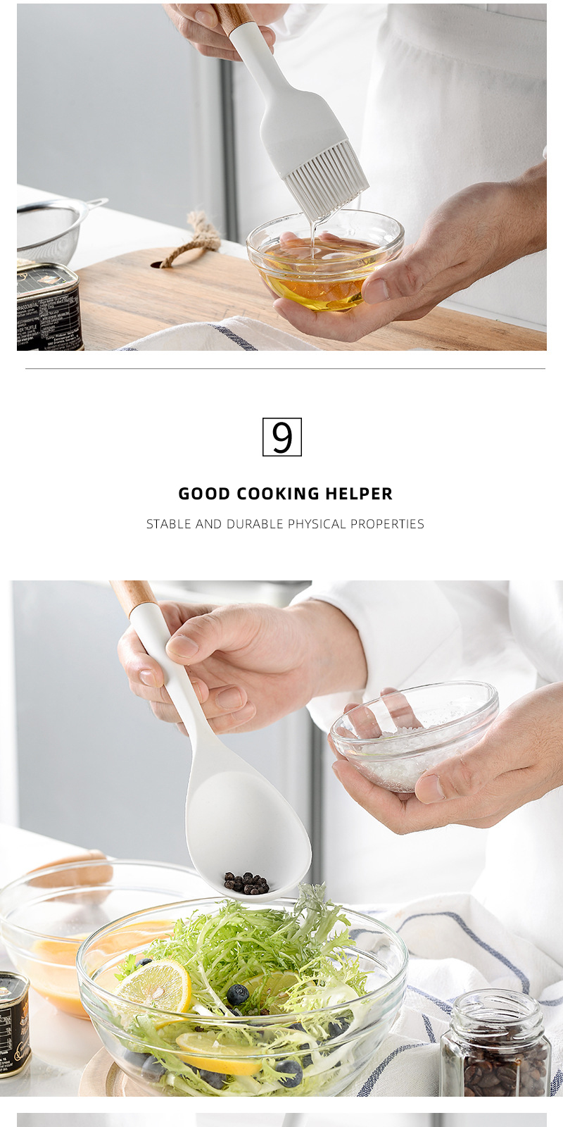 Wooden Handle Kitchenware