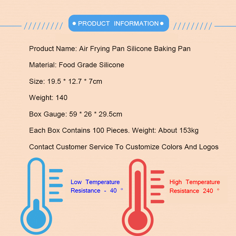 140g Air Fryer Silicone Pots Reusable Silicone Air Fryer Liners Food Safe Non Stick Air Fryer Basket Accessories